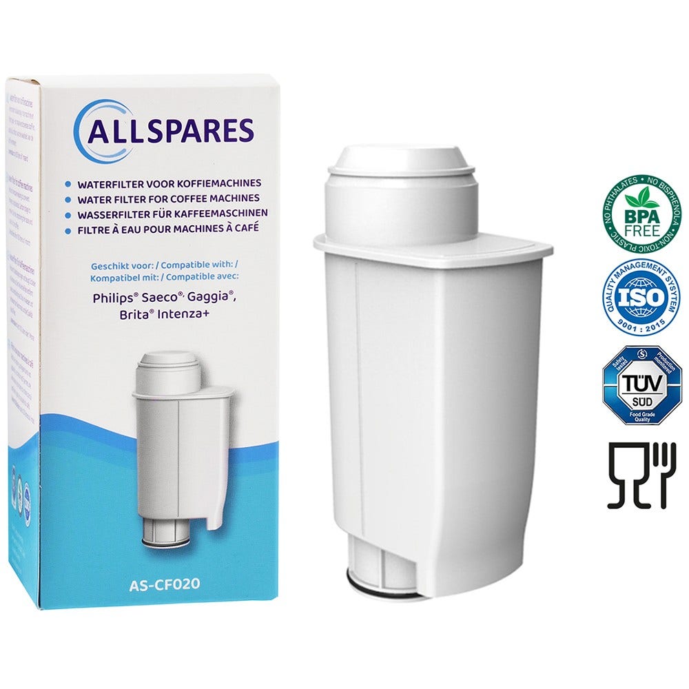 Cartouche filtrante compatible Philips / Saeco / BRITA INTENZA+ CA6702