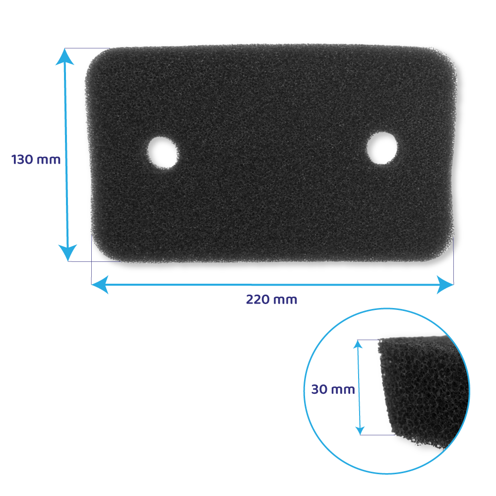 Filtre de condenseur sèche-linge (5pcs) compatible avec Miele 7070070