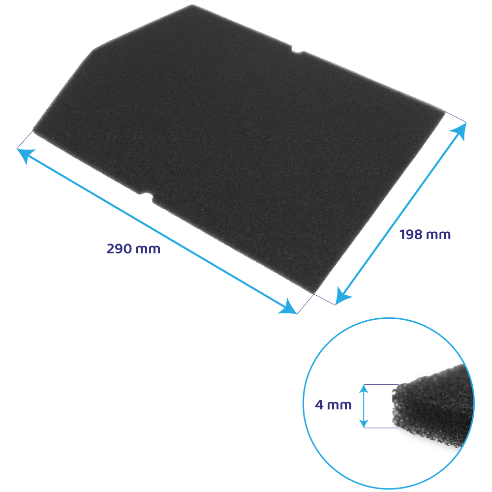 3-Pack Filtre de porte pour sèche-linge compatible avec Miele 6057930