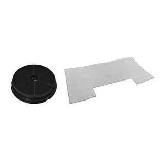 Filtre à charbon + filtre métallique compatible avec Elica Estraibile