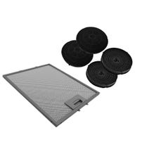 Pack Elica Stripe 4x filtres à charbon et 1x métallique