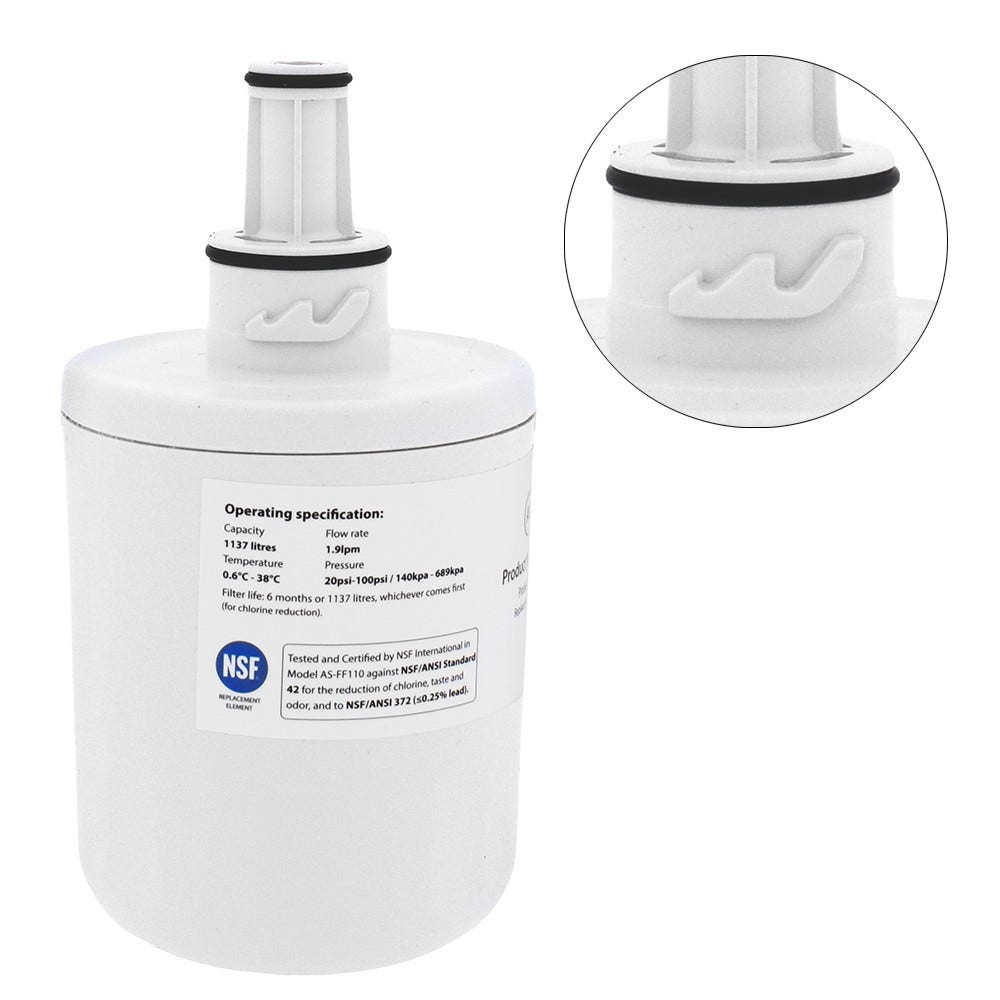 Filtre frigo compatible avec Samsung AquaPure Plus DA29-00003F / HAFIN1