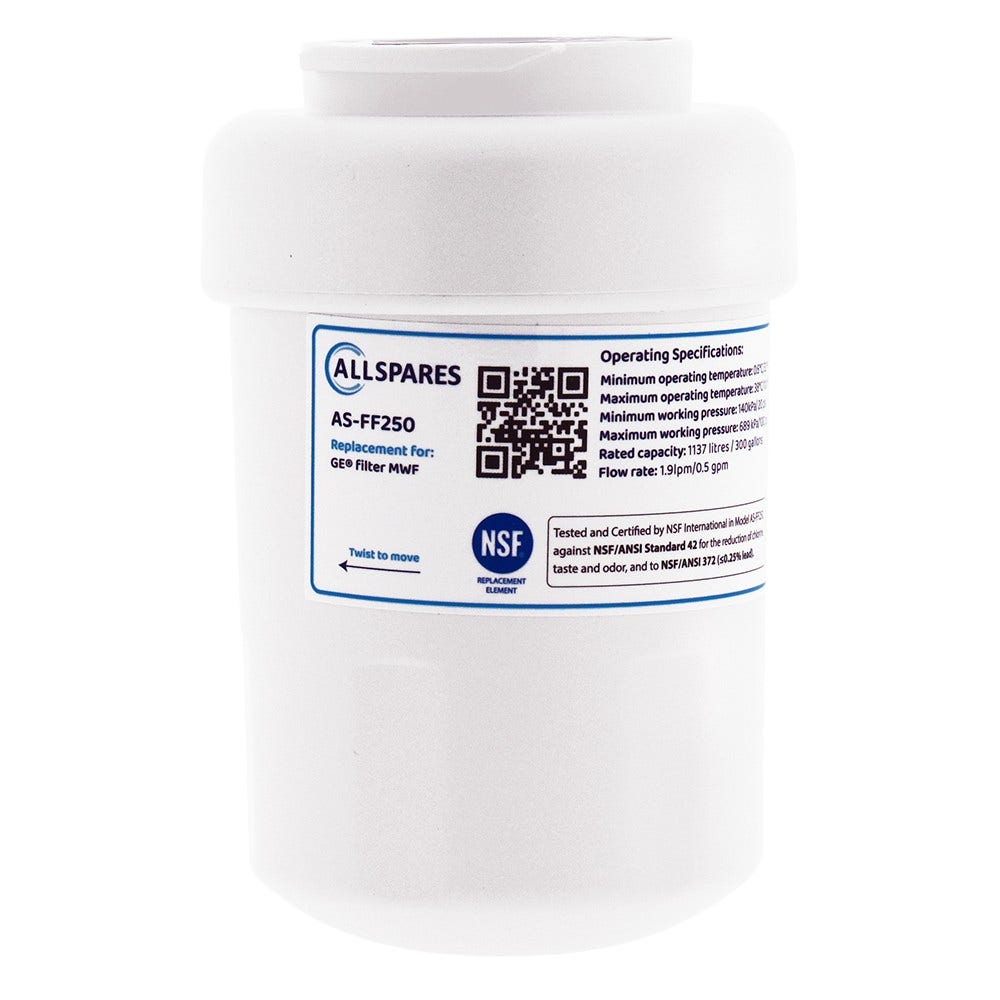 Filtre frigo GE MWF par AllSpares