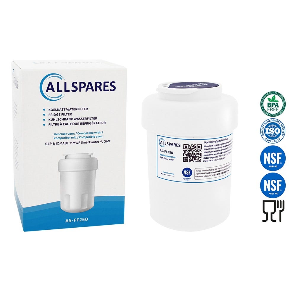 Filtre frigo AllSpares AS-FF250