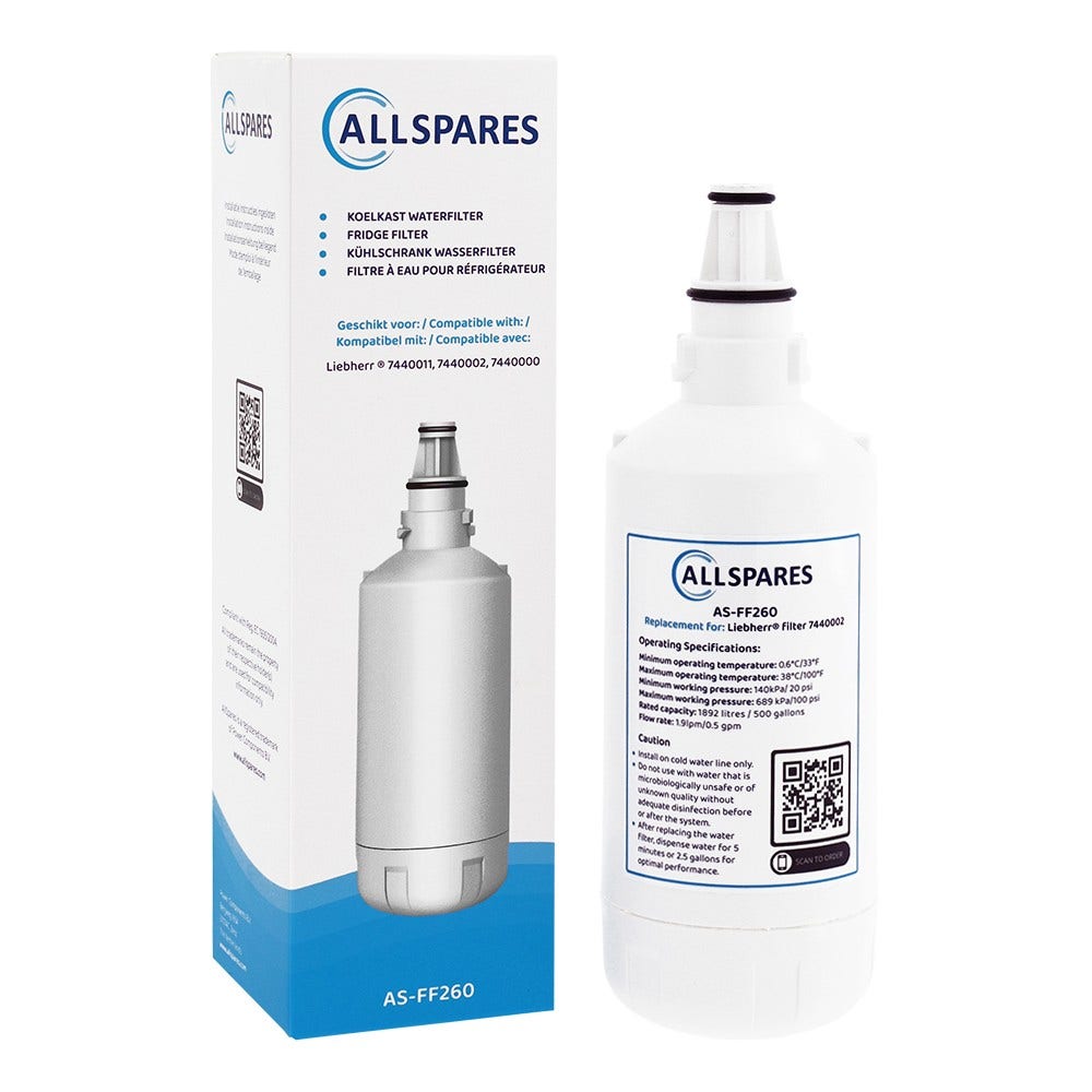 Filtre frigo Liebherr 7440002 par AllSpares