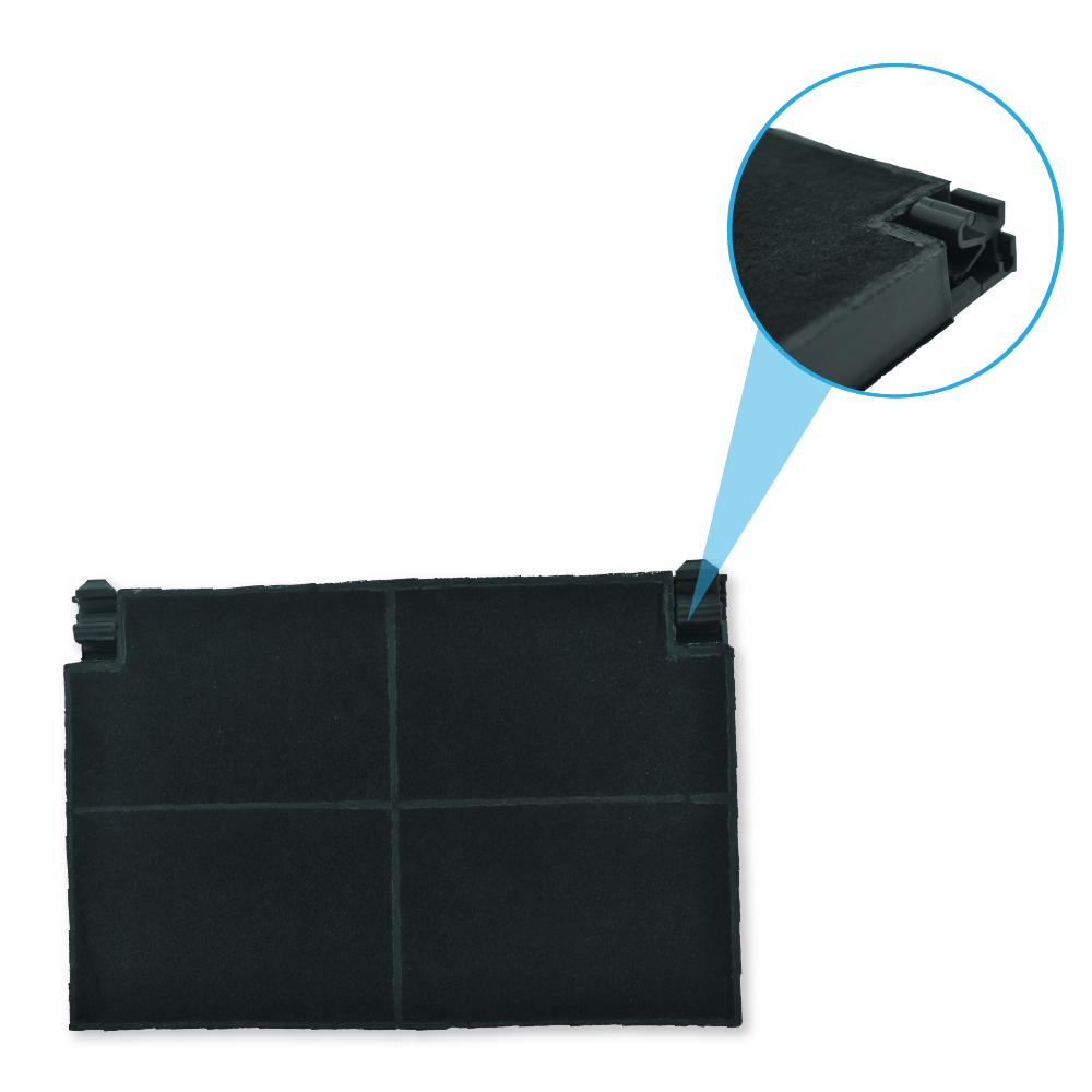 Filtre à charbon (2pcs) pour Progress PDK6030E / PDK9030E / PDP9030E / PDP9031E
