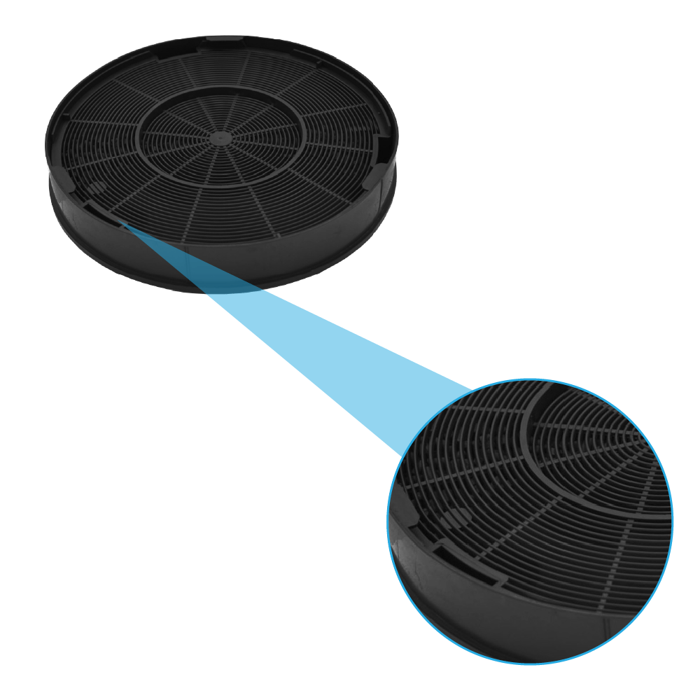Filtre à charbon (2pcs) Küppersbusch ZUB603 par AllSpares