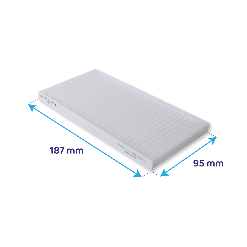 Filtre pour VMC (2pcs) Zehnder ComfoAir 70 (F7/G4)