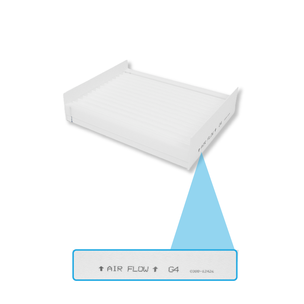 Filtre G4 (2pcs) compatible avec Pluggit PluggPlan
