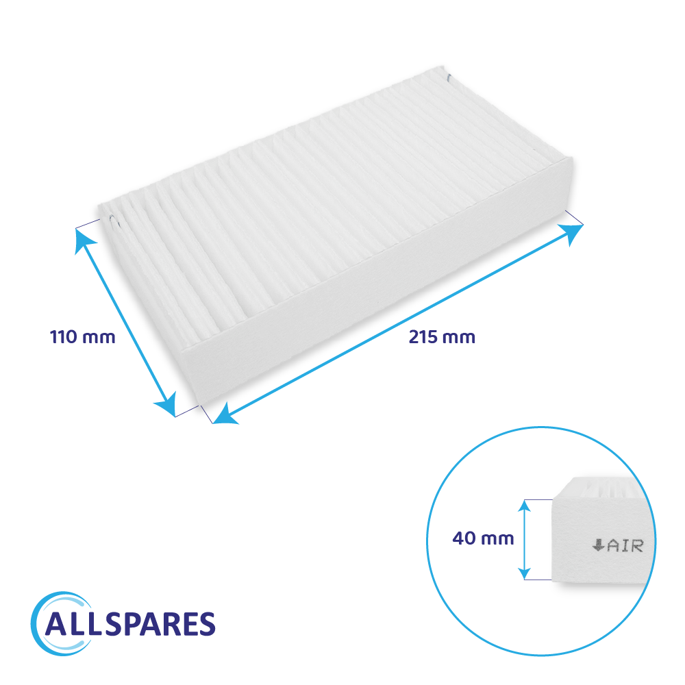 Filtre F7 compatible avec bluMartin freeAir 100