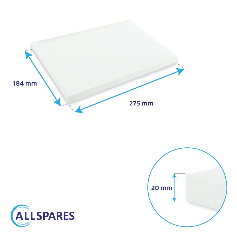 Filtre G4/F7 compatible avec Paul Focus 200/F200 (2 pièces)