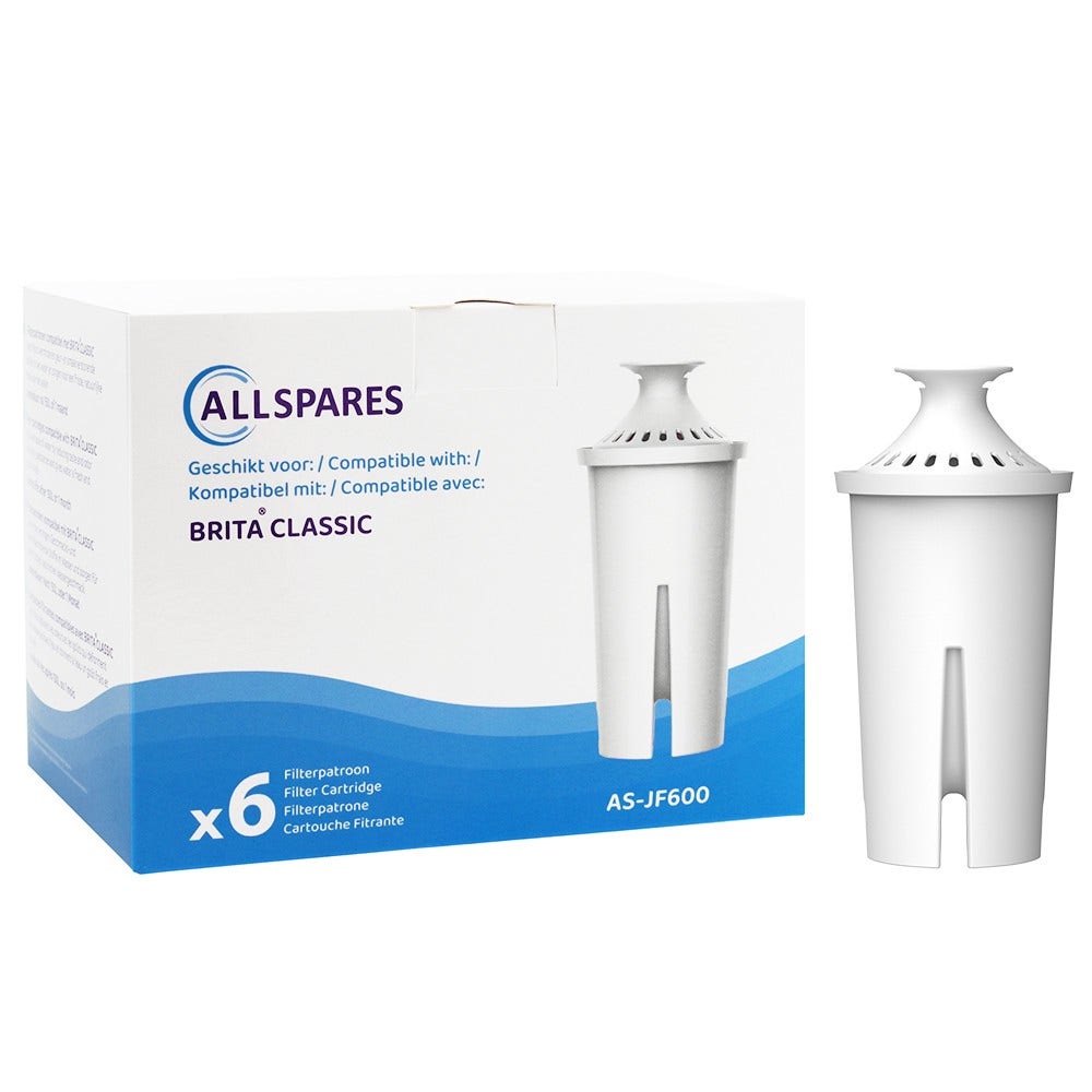Cartouche filtrante compatible BRITA CLASSIC (lot de 6)
