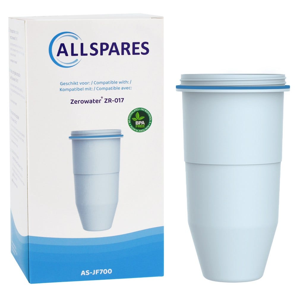 Cartouche filtrante ZeroWater 707 par AllSpares (filtre aussi les PFAS)