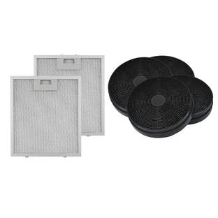 Pack Klarstein Kronleuchter - 4x filtre à charbon et 2x filtre métallique