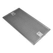 Filtre à graisse en métal 403x208mm convient pour Siemens 434107 / 00434107 (arrière)