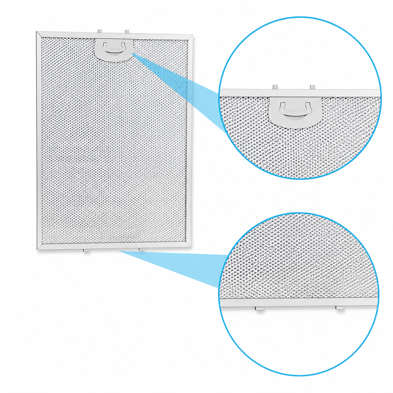 Filtre à graisse en metal 352x284 Tecnwind ITALIA SMART 90 par AllSpares