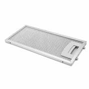 Filtre à graisse en métal 250x110mm compatible avec Balay 11022470