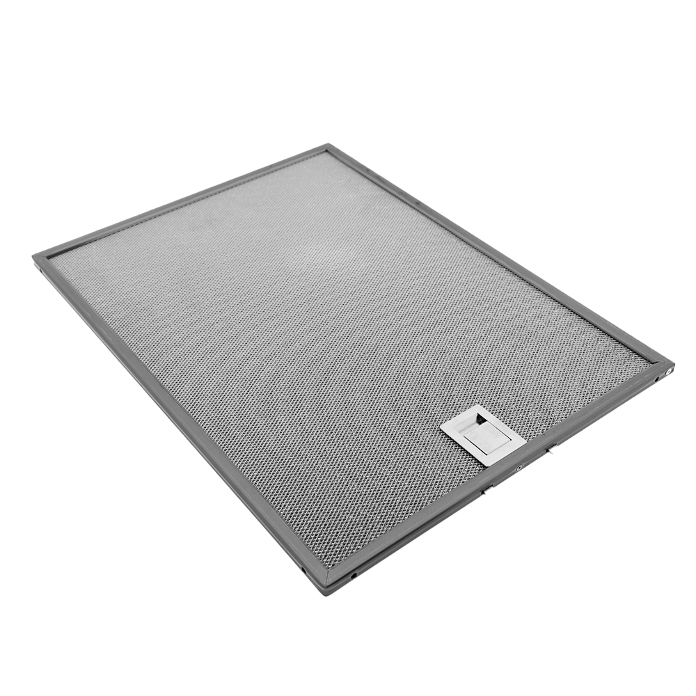 Filtre à graisse en métal 375x280mm compatible avec Miele 8270321