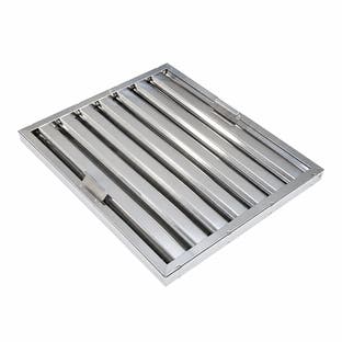 Filtre choc 500x400x25mm avec poignées pour hotte pro (Type B)