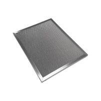 Filtre à maille tricot métallique 400x500x20mm pour hotte de cuisine professionnelle