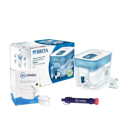 Kit d'urgence Filtration d'eau 3en1 Premium - Station filtrante BRITA + Allspares MINI