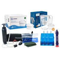 Kit de survie filtre à eau Extra Large – Pack de survie avec filtres à eau pour situations d'urgence Philips / Katadyn / Allspares
