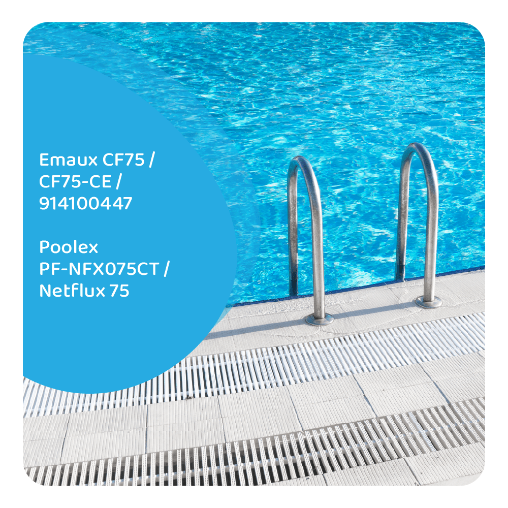 Filtre compatible avec Poolex PF-NFX075CT pour Netflux 75