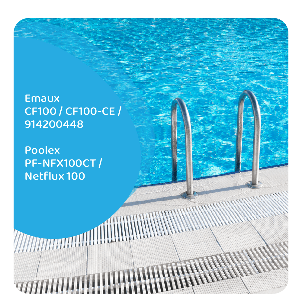 Filtre compatible avec Poolex PF-NFX100CT pour Netflux 100