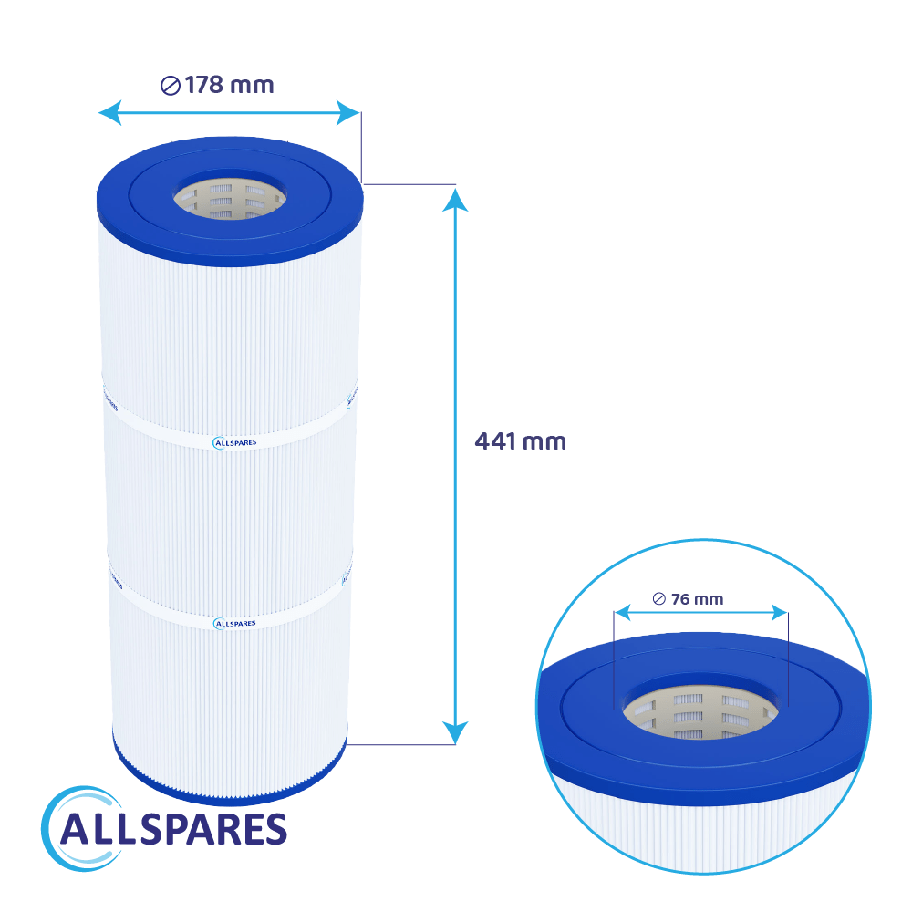 Filtre compatible avec Emaux ICF230 / ICF230-CE