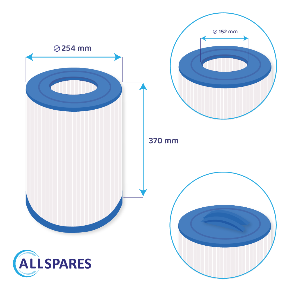 Filtre compatible avec Waterair Sherlock 100 / 008404