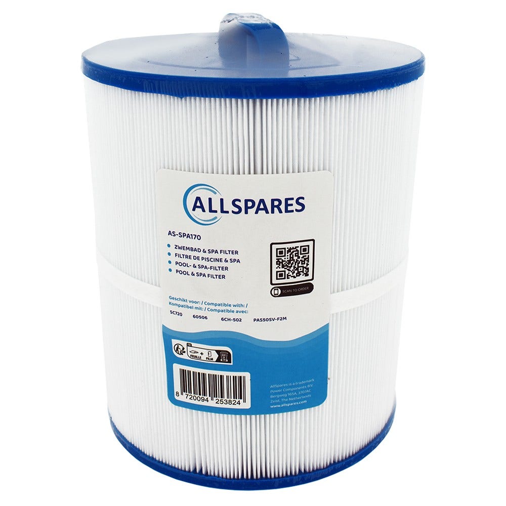 Filtre pour spa Artesian PAS50SV-F2M /  SC720 / 60506 / 6CH-502
