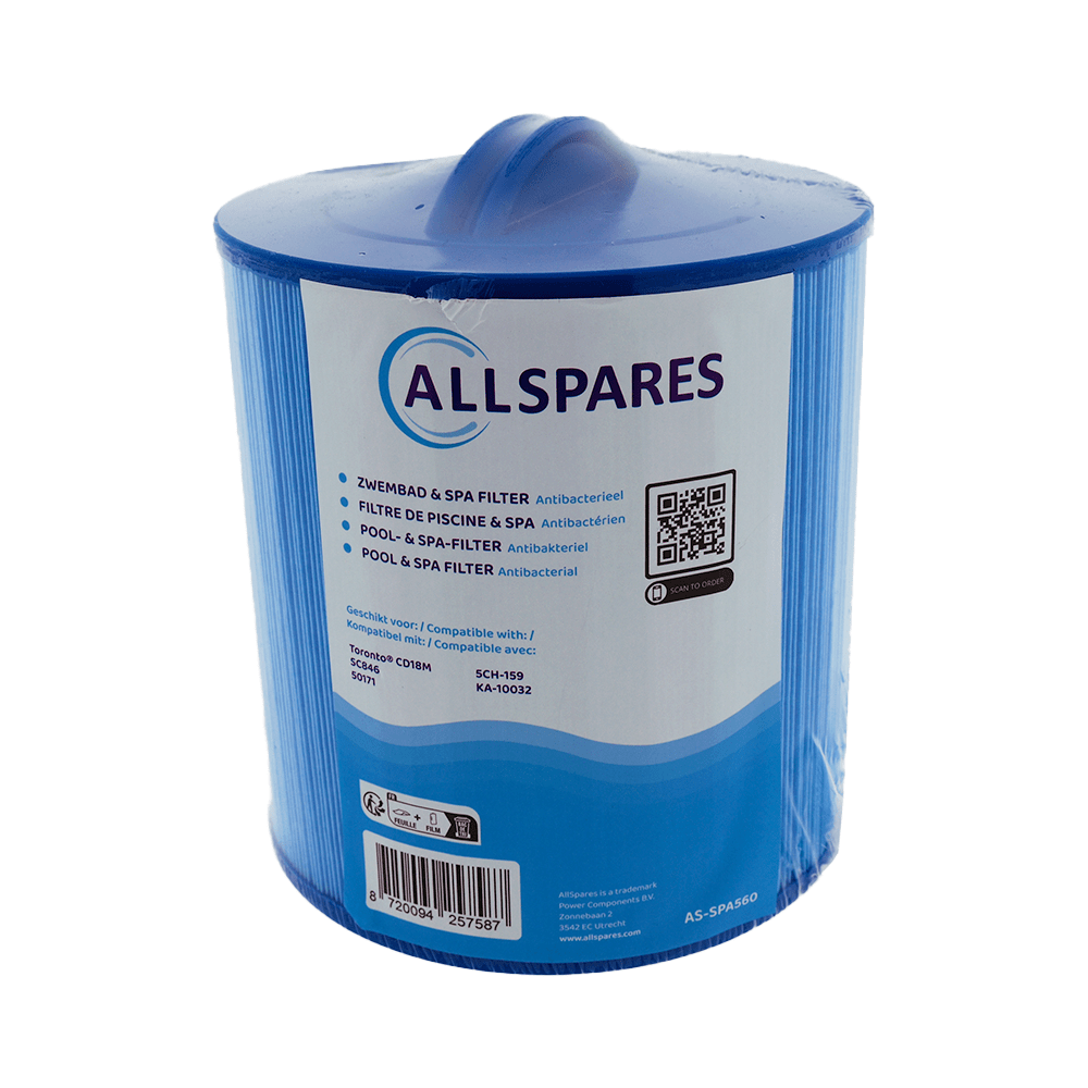 Filtre pour spa Toronto CD18M / SC846 / 50171 (antibactérien)