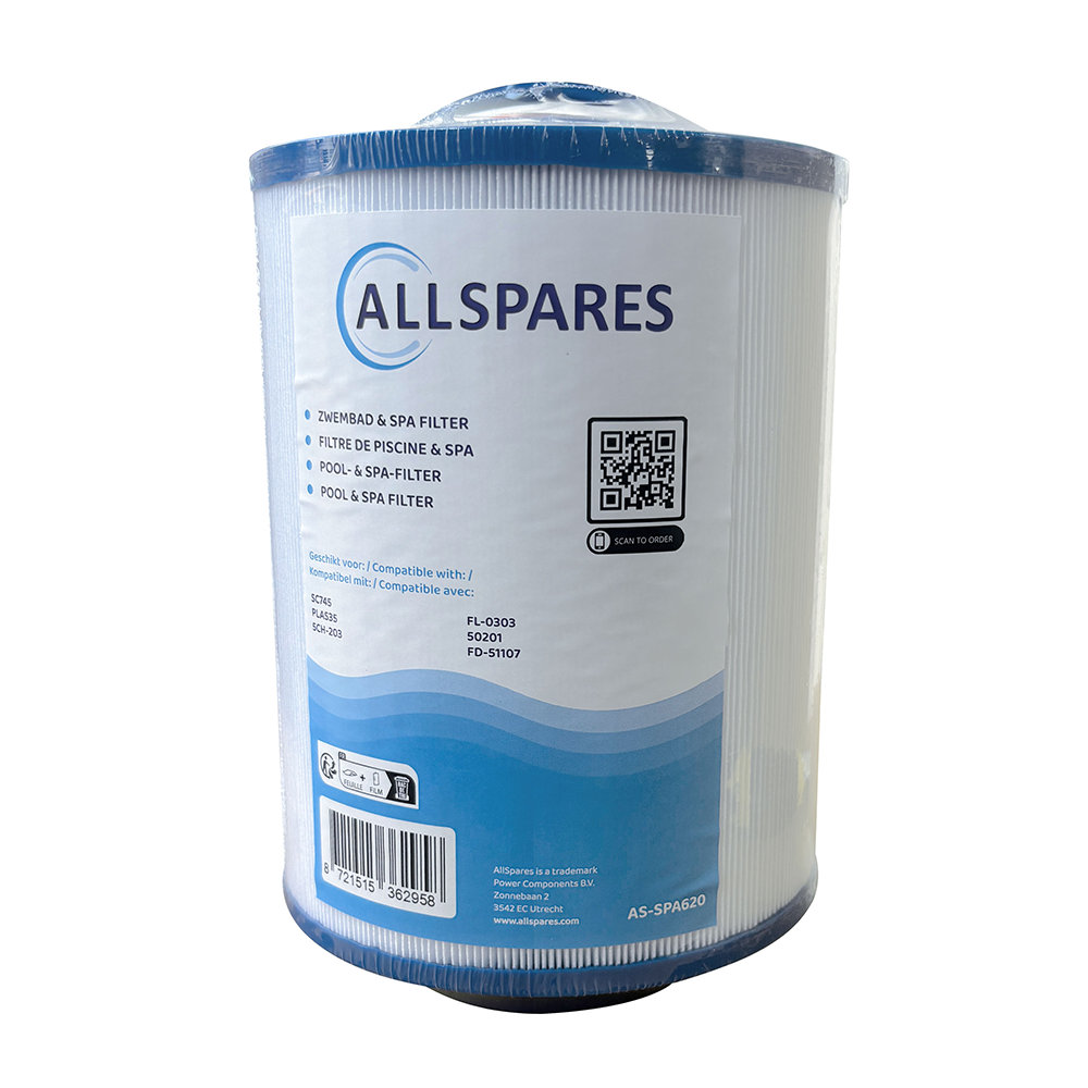Filtre compatible avec LA Spa 51107 / SC745 / 5CH-203 / PLAS35 / 50201 