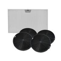 Pack Valberg HD60N/HD60X – 4x filtre à charbon et 1x filtre métallique