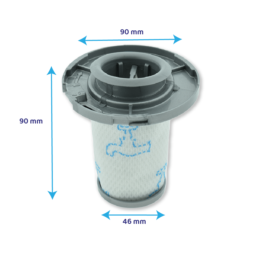 Filtre séparateur compatible avec Rowenta aspirateur X-Force Flex / ZR009006