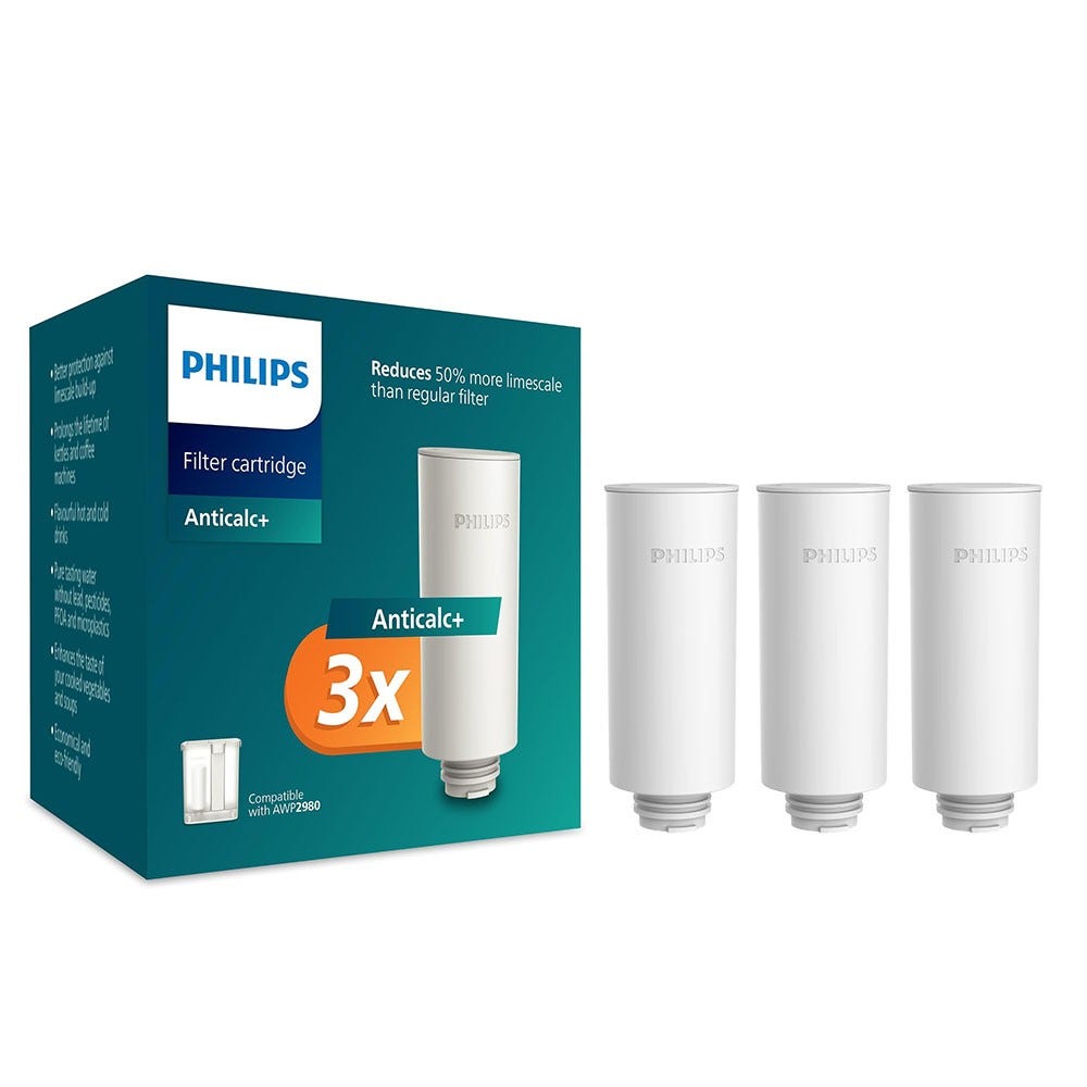 Filtre à eau instantané (3 pcs) + softening Philips Micro X-Clean AWP225S