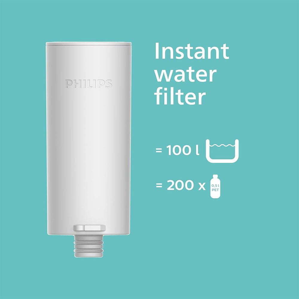 Filtre à eau instantané (3 pcs) + softening Philips Micro X-Clean AWP225S
