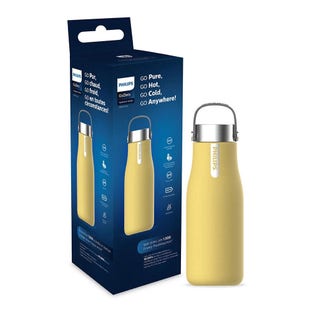 Gourde de filtration Philips GoZero LED UV-C (590 ml) Jaune AWP2788YL