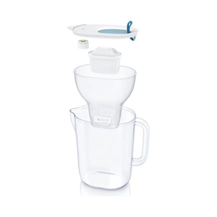 BRITA Carafe filtrante Style + 7 cartouches filtrantes MAXTRA PRO (filtre aussi les PFAS)