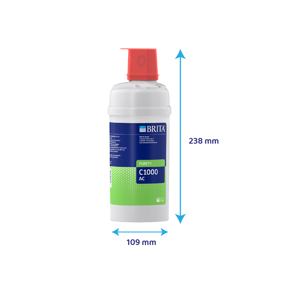 Cartouche filtrante BRITA PURITY C1000 AC (filtre aussi les PFAS)