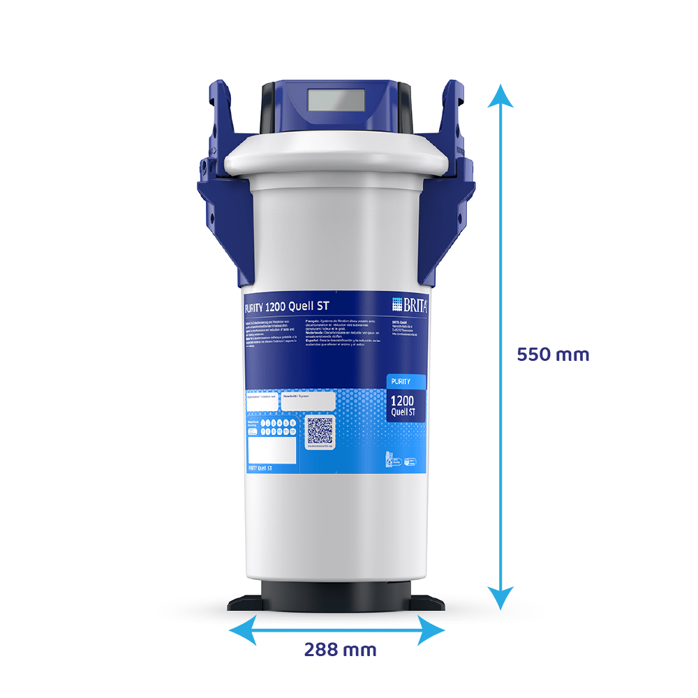 Set complet avec afficheur BRITA PURITY 1200 Quell ST