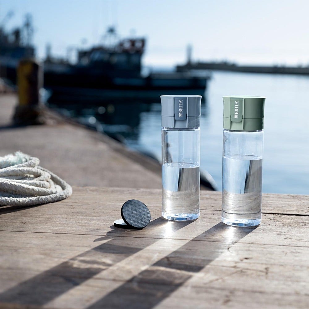 BRITA lot de 3 filtres à eau MicroDisc (filtre aussi les PFAS)
