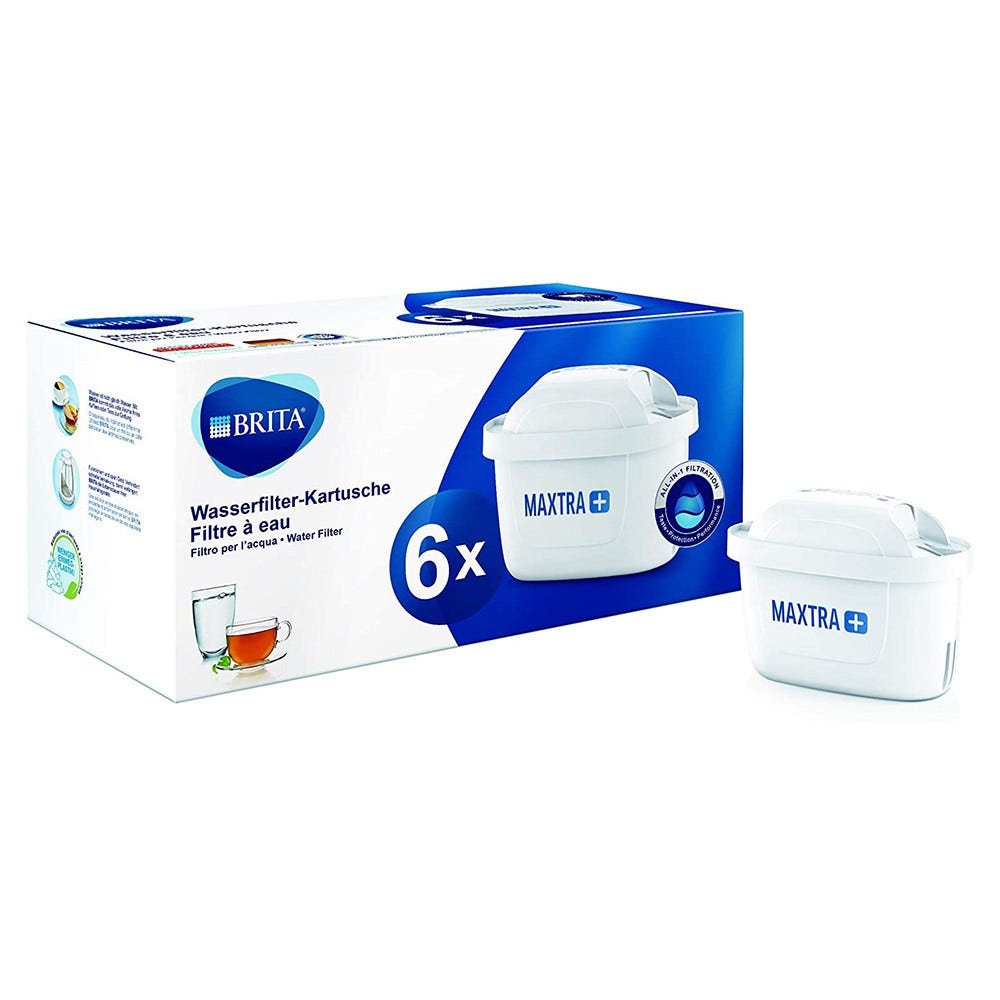 BRITA lot de 6 cartouches filtrantes MAXTRA+
