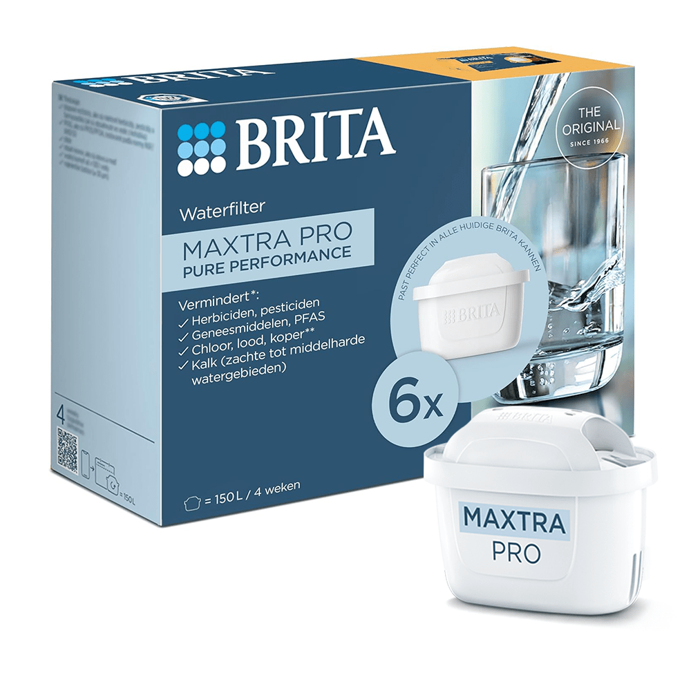 BRITA lot de 6 cartouches filtrantes MAXTRA PRO PURE PERFORMANCE (filtre aussi les PFAS)