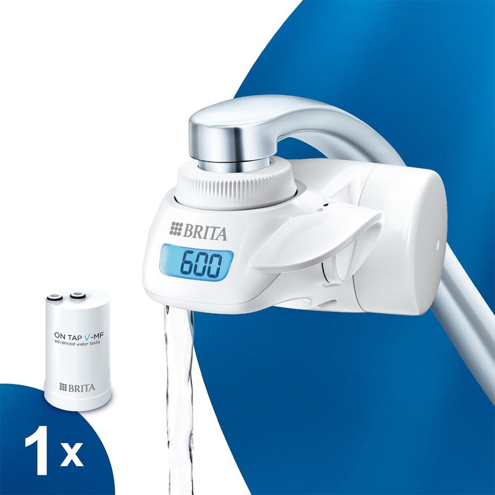 BRITA Système de filtration d'eau ON TAP Pro V-MF >0,5 micron (filtre aussi les PFAS)