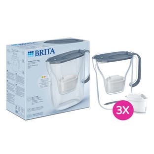 Carafe filtrante BRITA Style Essential Bleu pierre + 3 cartouche filtrante MAXTRA PRO 1058103