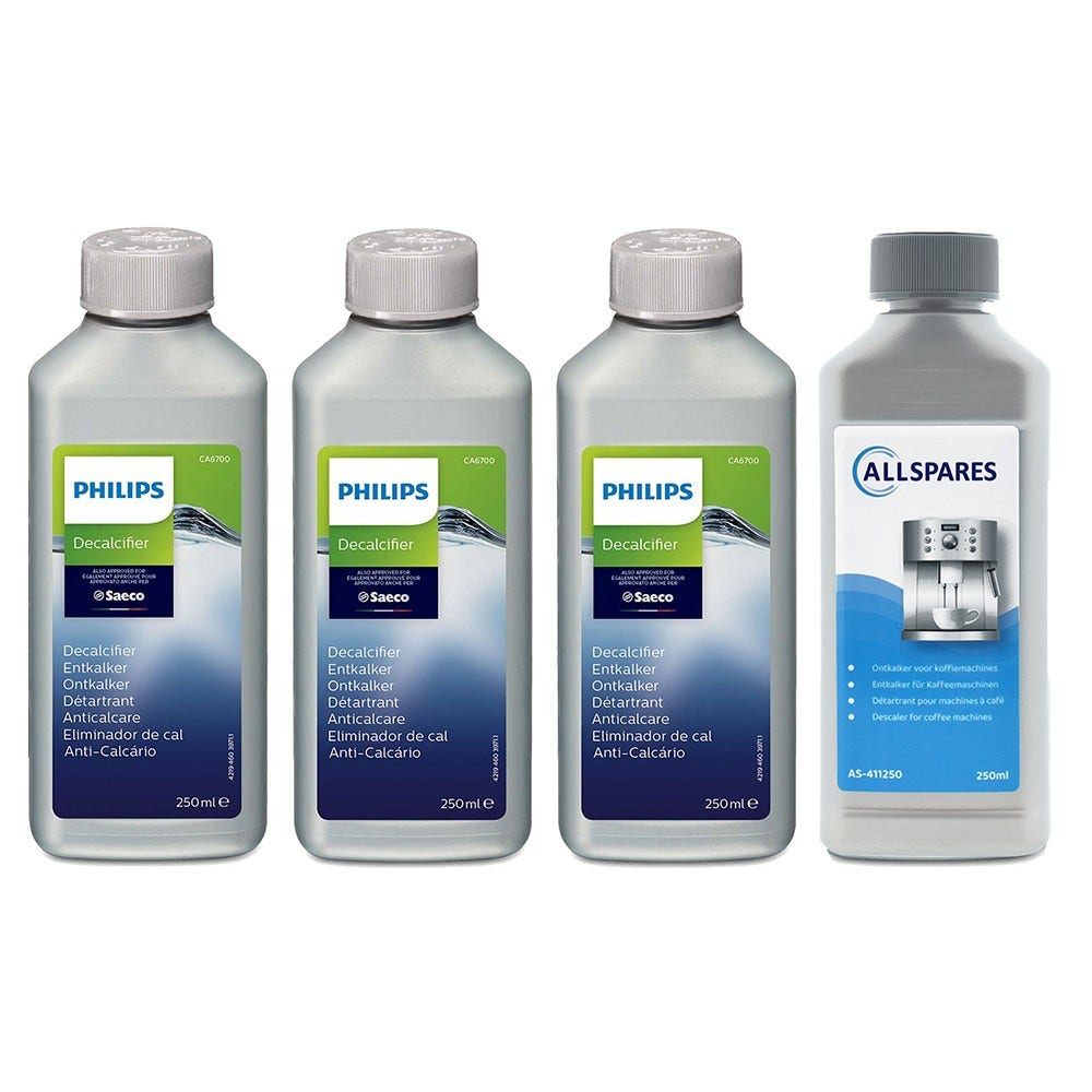 Détartrant Saeco CA6700 / CA6706 / CA6707 Promopack (3+1) pour machine à café