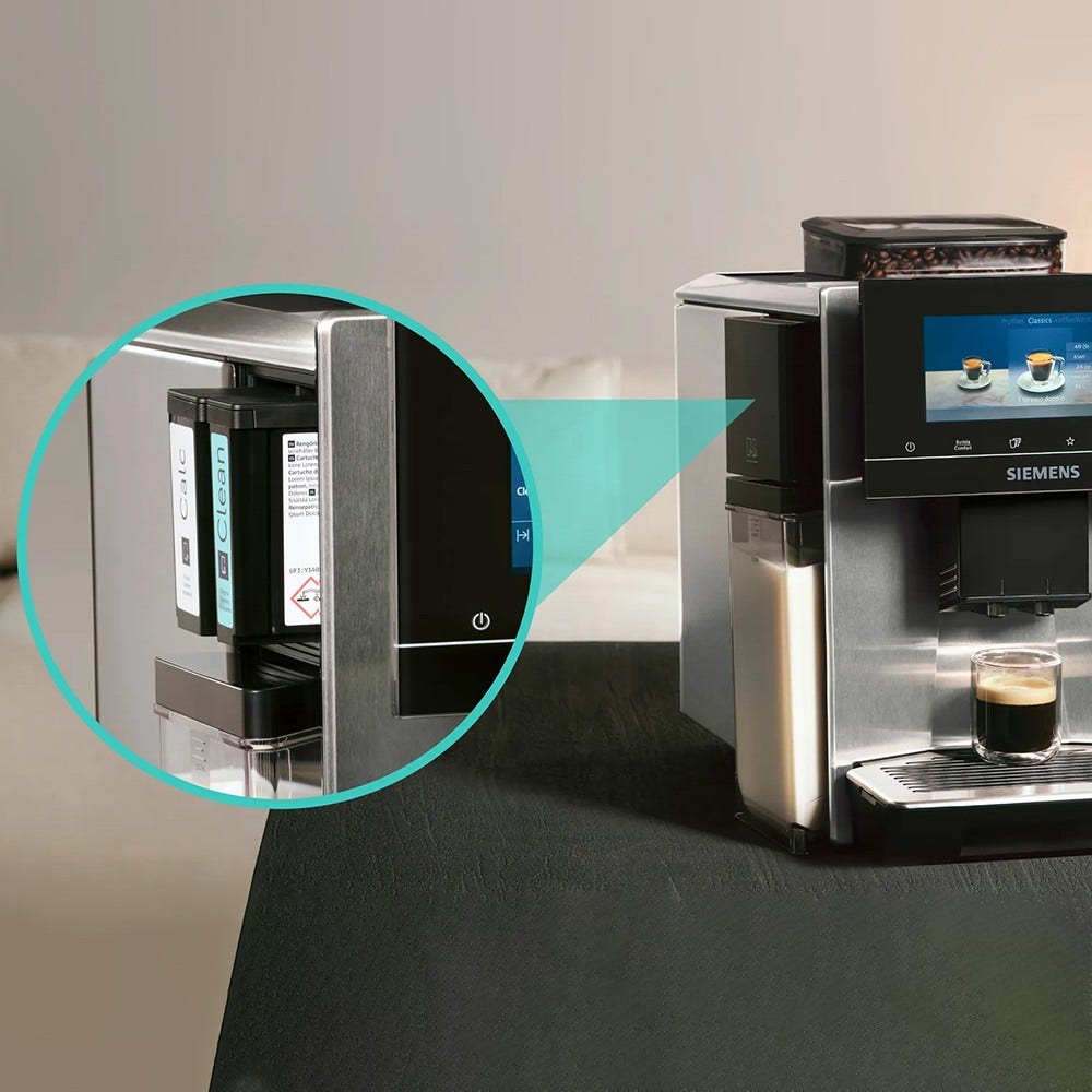 Cartouche de nettoyage pour machine à café Siemens EQ900 plus TZ800Z1 / 00312356