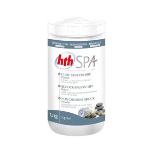 Poudre choc sans chlore (1,2 kg) hth Spa D800220HA