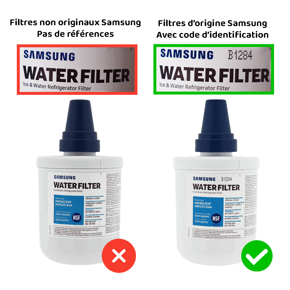 Filtre frigo d'origine Samsung HAFIN2/EXP / DA29-00003G